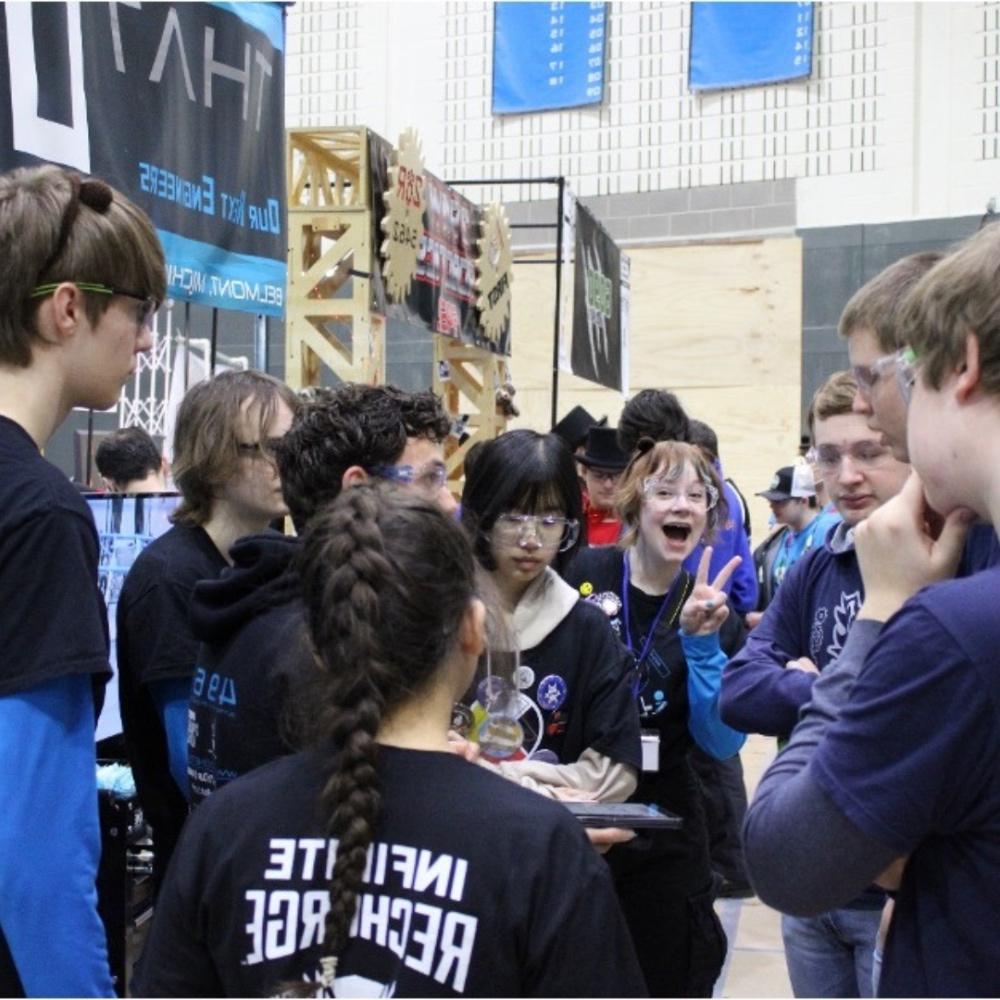 GRAND VALLEY STATE UNIVERSITY HOSTED THE FIRST ROBOTICS COMPETITION